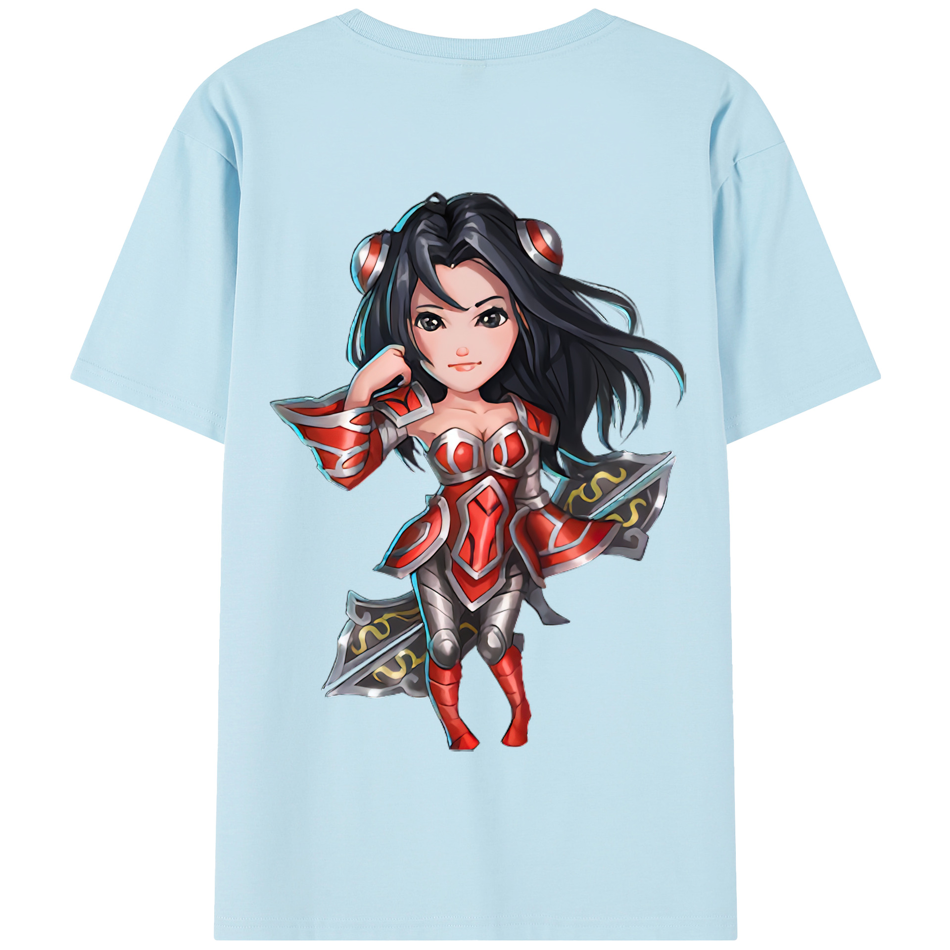 リーグ・オブ・レジェンド League of Legends LOL 綿100％半袖Tシャツ（背面プリント）